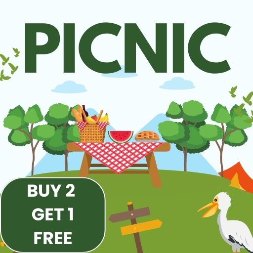 One Day Picnic Offer : Buy 2 & Get 1 Free (Include - Breakfast + Lunch + Hi-Tea)